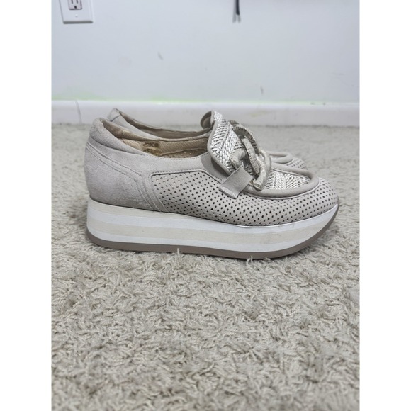 Softwaves Cintia Rafia Coco Wedge Slip On Platform Sneaker Womens EU 36.5 US 6.5 - Picture 5 of 13